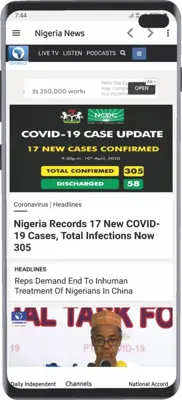 Nigeria News android App screenshot 1